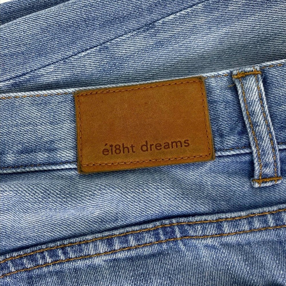 ei8ht dreams Slim Boyfriend Floral Jeans 25 EUC - Picture 9 of 12